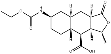 (1R,3aR,4aR,8aR,9S,9aR)-1-メチル-3-オキソデカヒドロ-3H-スピロ[ナフト[2,3-c]フラン-6,2'-[1,3]ジオキソラン]-9 -カルボン酸