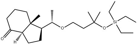 (1S,3aR,7aR)-7a-メチル-1-((S)-1-(3-メチル-3-((トリエチルシリル)オキシ)ブトキシ)エチル)ヘキサヒドロ-1H-インデン-4(2H)-オン