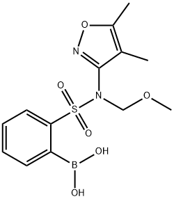 (2-(N-(4,5-ジメチルイソオキサゾール-3-イル)-N-(メトキシメチル)スルファモイル)フェニル)ボロン酸