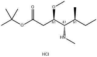 (3R,4S,5S)-tert-ブチル 3-メトキシ-5-メチル-4-(メチルアミノ)ヘプタン酸塩 塩酸塩