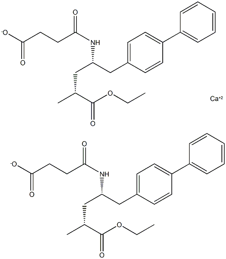 (αR,γS)-γ-[(3-カルボキシ-1-ビフェニル]-4-ペンタン酸4-エチルエステルオキソプロピル)アミノ]-α-メチル-[1,1'-カルシウム塩