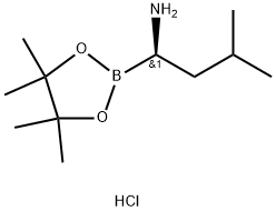(R)-3-メチル-1-(4,4,5,5-テトラメチル-1,3,2-ジオキサボロラン-2-イル)ブタン-1-アミン塩酸塩
