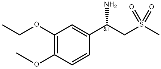 (S)-1-(3-エトキシ-4-メトキシフェニル)-2-(メチルスルホニル)エタンアミン