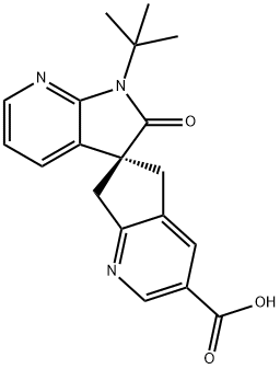 (S)-1'-(tert-ブチル)-2'-オキソ-1',2',5,7-テトラヒドロスピロ[シクロペンタ[b]ピリジン-6,3'-ピロロ[2,3-b]ピリジン]-3-カルボン酸