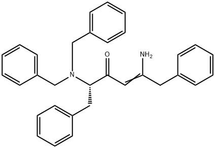 (S,Z)-5-アミノ-2-(ジベンジルアミノ)-1,6-ジフェニルヘキス-4-エン-3-オン