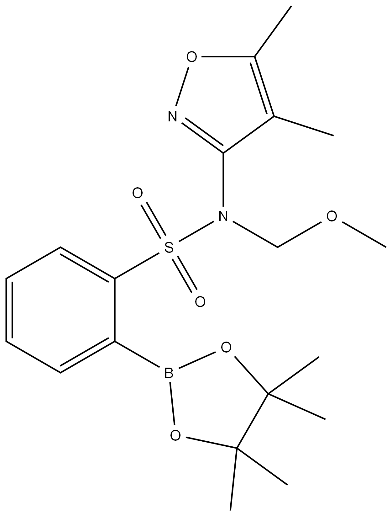 N-(4,5-ジメチルイソオキサゾール-3-イル)-N-(メトキシメチル)-2-(4,4,5,5-テトラメチル-1,3,2-ジオキサボロラン-2-イル)ベンゼンスルホンアミド