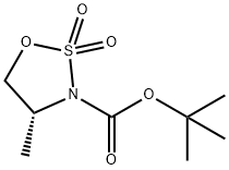 (R)-4-メチル-2,2-ジオキソ-[1,2,3]オキサチアゾリジン-3-カルボン酸tert-ブチル